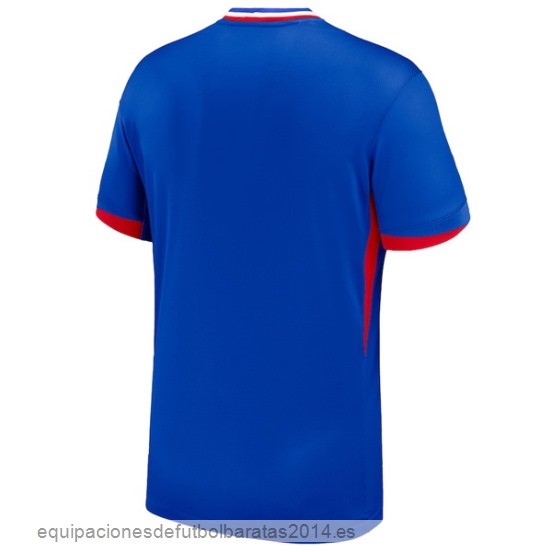 Nuevo Tailandia 1ª Camiseta Francia 2024 Azul Baratas